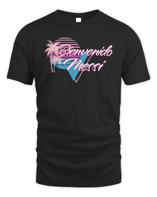 Inter Miami Cf Black Messi x Bienvenido Shirt
