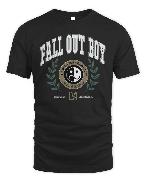 Fall Out Boy Unisex Lafc So Much For Stardust Tour BMO Stadium Los Angeles, CA Shirt
