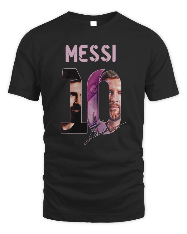 Messi 10 Goat Inter Miami Personalized Baseball Tee Shirt