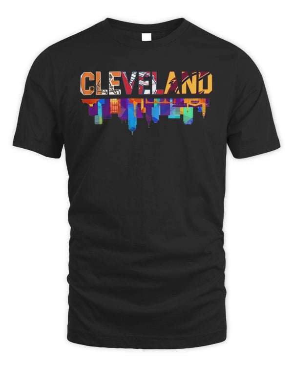 Cleveland Skyline Sports Teams Retro Logo Shirt