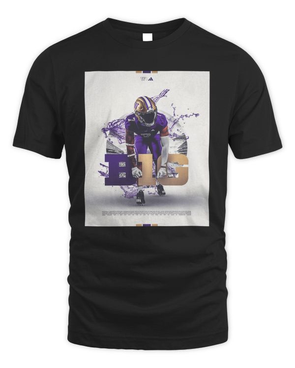 Washington Football Big Ten Poster Shirt New