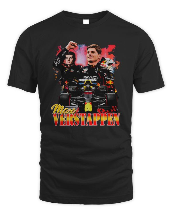 Game Changer Merch Max Verstappen 2 Tee Black