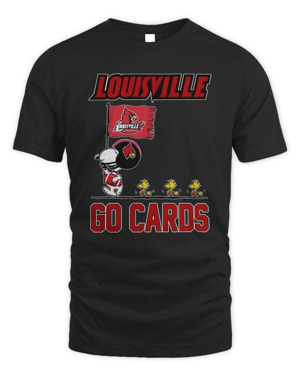 Louisville Go Cards Unisex T-Shirt Louisville Cardinals
