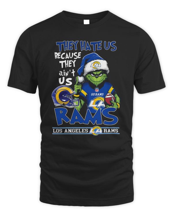 They Hate Us Because They Ain’t Us Rams Shirt Black