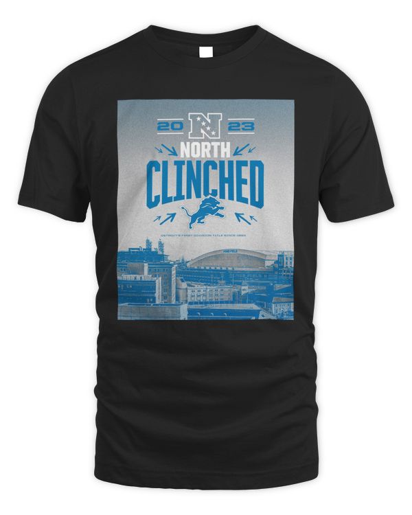 2023 North Clinched Detroit's First Division Title Since 1993 Tee Poster