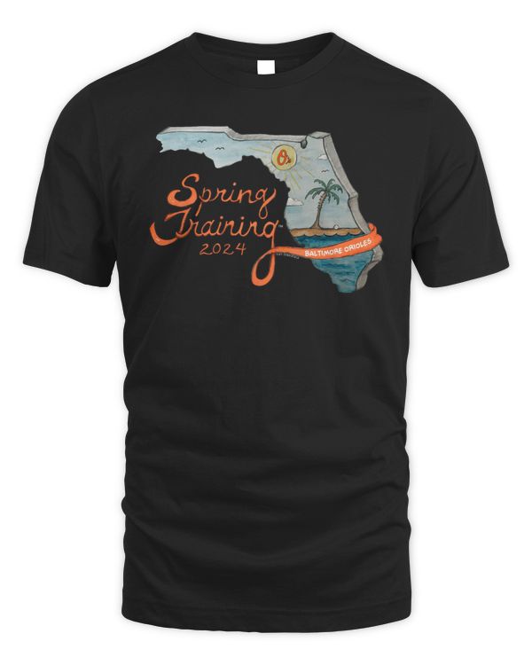 Baltimore Orioles Spring Training 2024 Tee Shirt