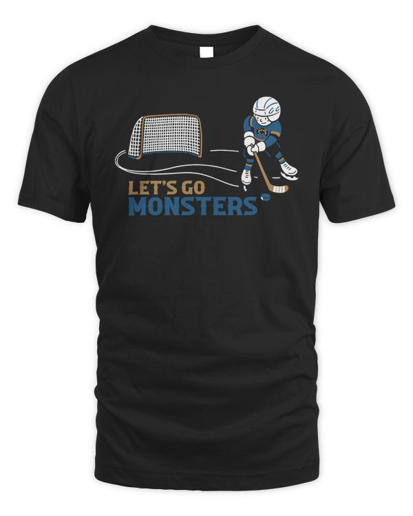 Official Let's Go Monsters Tee Cleveland Monsters