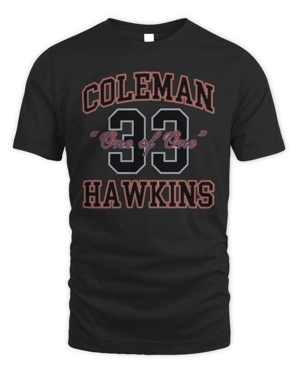 Illinois Fighting Illini Coleman Hawkins One Of One Shirt Black
