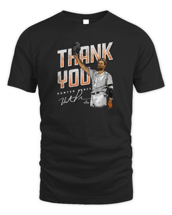 San Francisco Giants Hunter Pence Thank You T Shirt