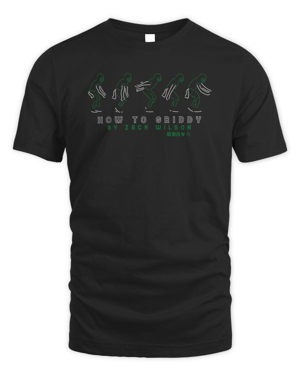 Zach Wilson Neon Griddy Tee
