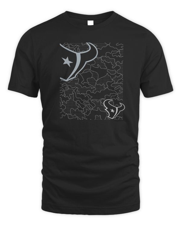 NFL Shop Houston Texans Reflective RFLCTV Logo 2022 T Shirt