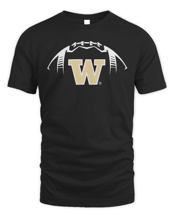 Washington Huskies Football T Shirt Purple