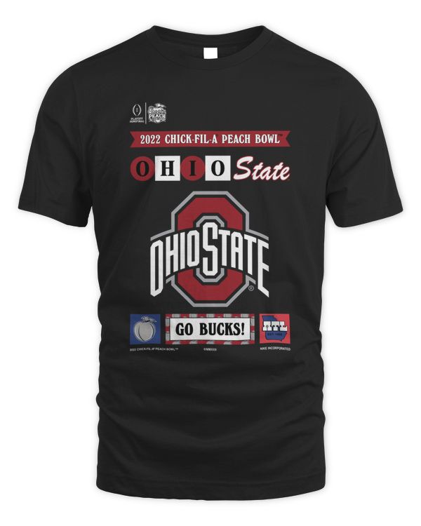 Ohio State Buckeyes 2022 Peach Bowl Shirt