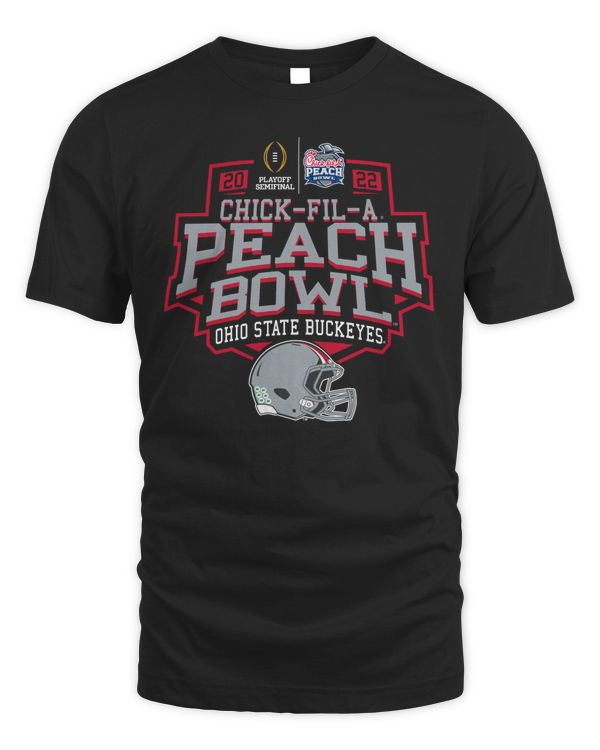 Official Ncaa Shop Ohio State Buckeyes Chick-Fil-A Peach Bowl T-Shirt
