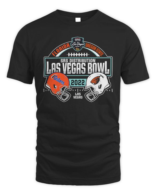 Official Shop Ncaa Sports Oregon State Beavers Vs Florida Gators 2022 Las Vegas Bowl Matchup Shirt