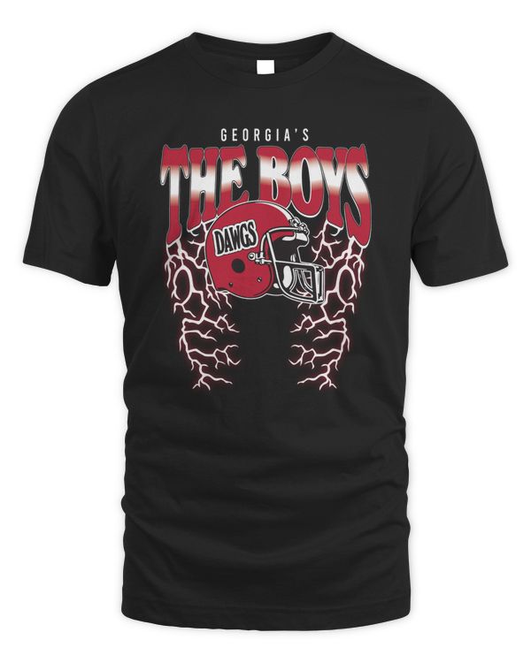 The Boys Georgia Bulldogs Lightning Shirt Barstool Sports