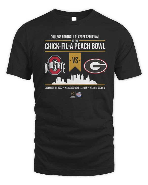 College Football Playoff Peach Bowl Head To Head T Shirt