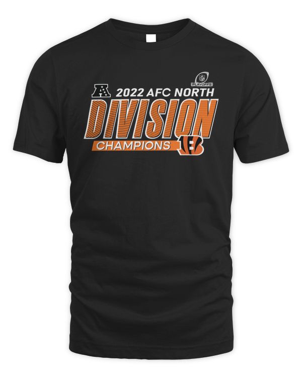 Cincinnati Bengal 2022 Afc North Division Champions Divide And Conquer T-Shirt