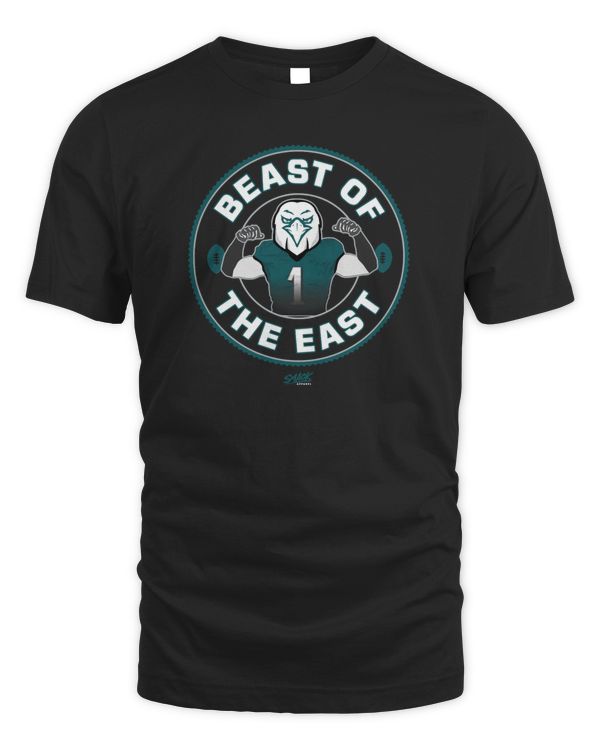 Philadelphia Football Beast Of The East T-Shirt Smack Apparel