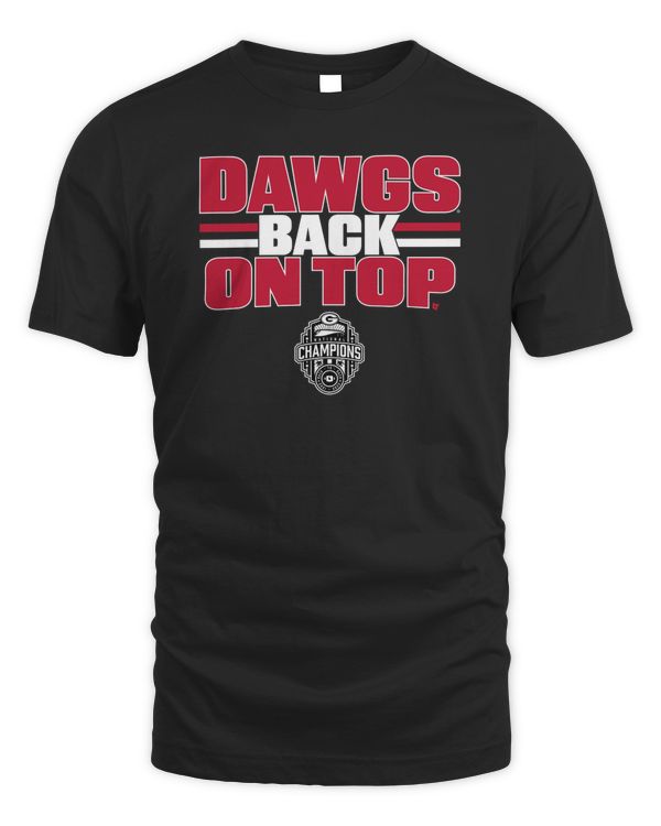 Georgia Back To Back National Championships T Shirt