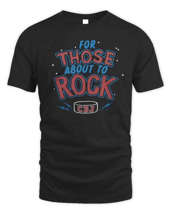 Columbus Hockey For Those About To Rock Shirt Homage