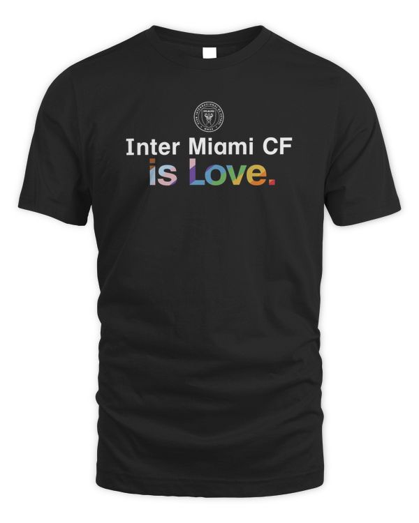 Official Mls Shop Inter Miami Cf Team City Pride Logo - T-Shirt