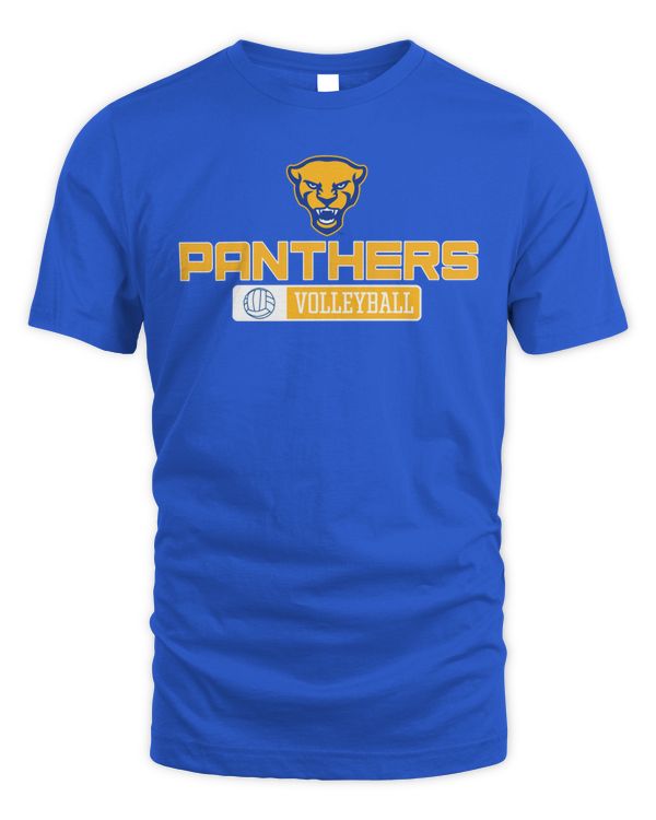 Pittsburgh Panthers Volleyball Logo 2023 Tee