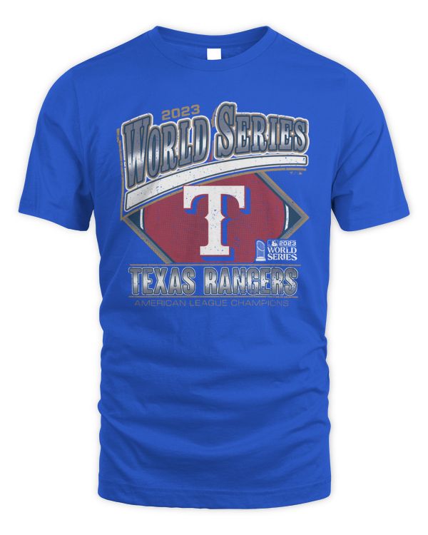 Texas Rangers '47 2023 World Series Franklin Logo Shirt