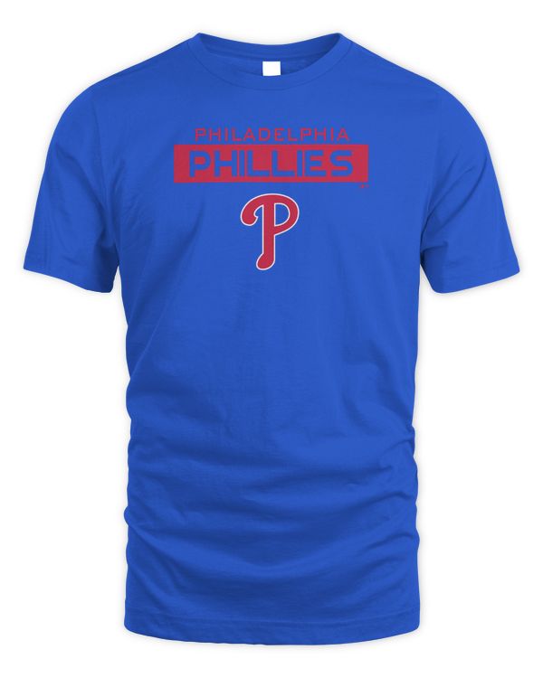 Philadelphia Phillies Royal Team T Shirt