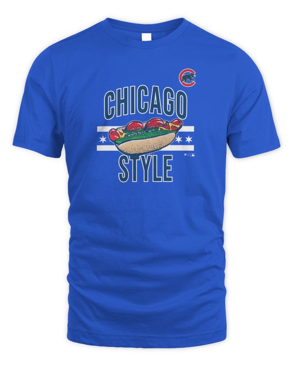 Mlb Chicago Cubs Chicago Style Doggie Tee