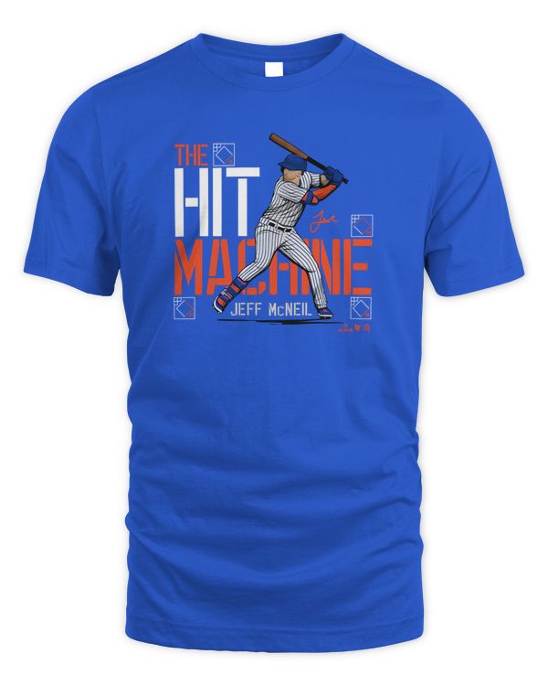 Batting Champion Mets Jeff Mcneil The Hit Machine Tee