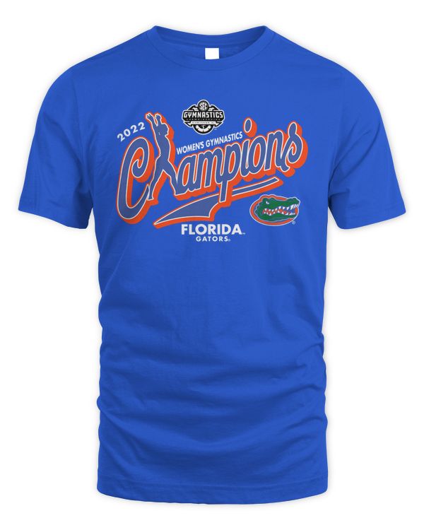 Ncaa Florida Gators 2022 Sec Women'S Gymnastics Conference Champions T-Shirt