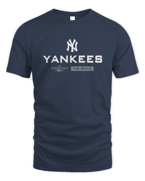 Men's New York Yankees Navy 2022 Postseason Authentic Collection Dugout T-Shirt