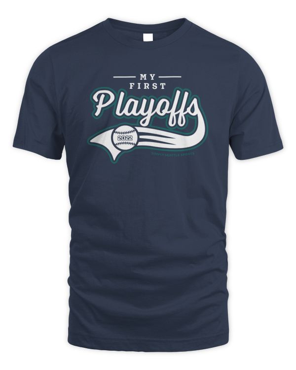 Simply Seattle Shop My First Playoffs 2022 Tee