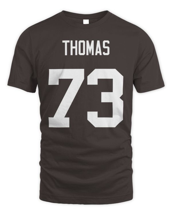 #73 Browns Class Of 2023 Joe Thomas Mitchell & Ness Legacy Jersey Tee