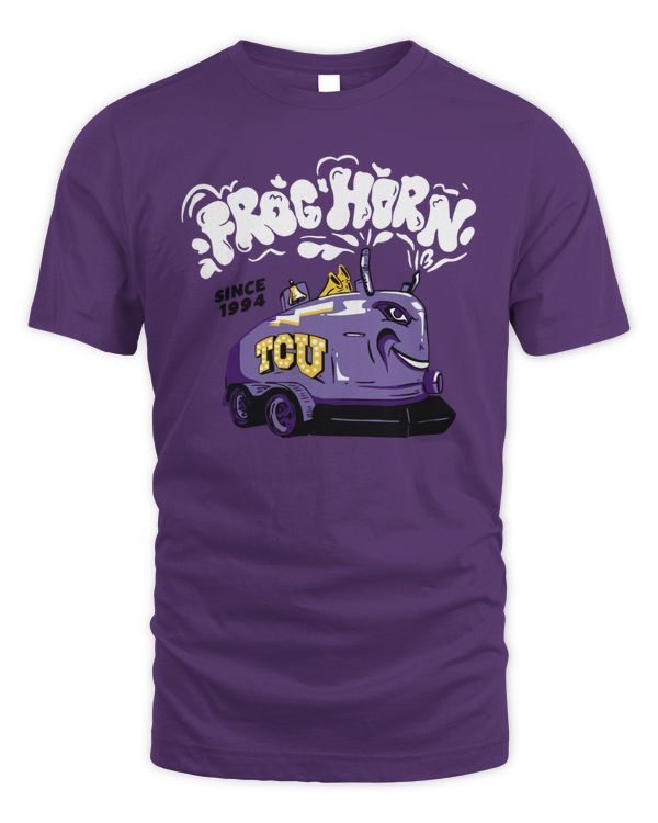 Clothing Texas Christian University Frog Horn Since 1994 Logo Tee