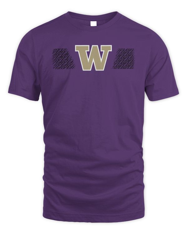 Washington Huskies Pregame Aeroready Logo Tee Purple