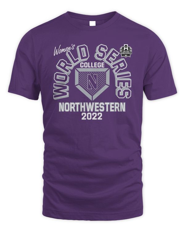 Ncaa Northwestern Wildcats 022 Women'S College World Series Shirt