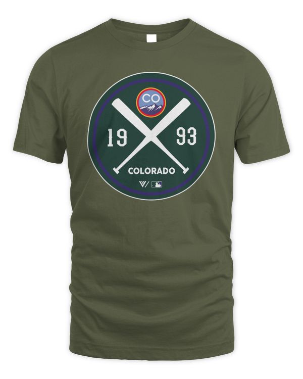 Men'S Colorado Rockies Est 1993 Levelwear Forest Green City Connect Podium Strike Sweatshirt Hoodie