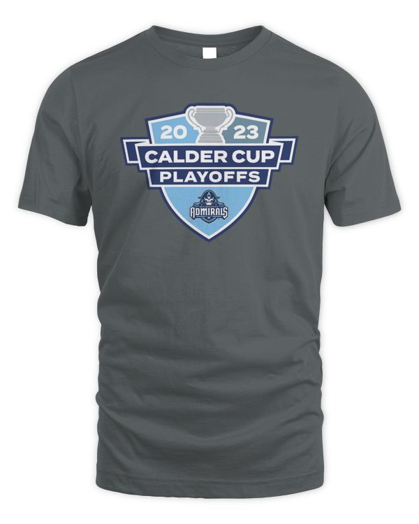 Milwaukee Admirals Shop 2023 Calder Cup Playoffs Logo T Shirt