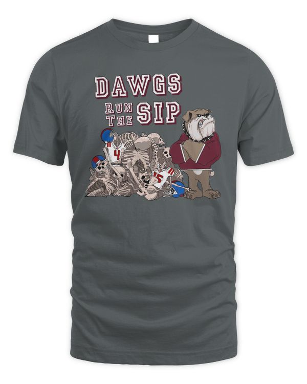 Dawgs Run The Sip Pocket T Shirt Old Row Shop