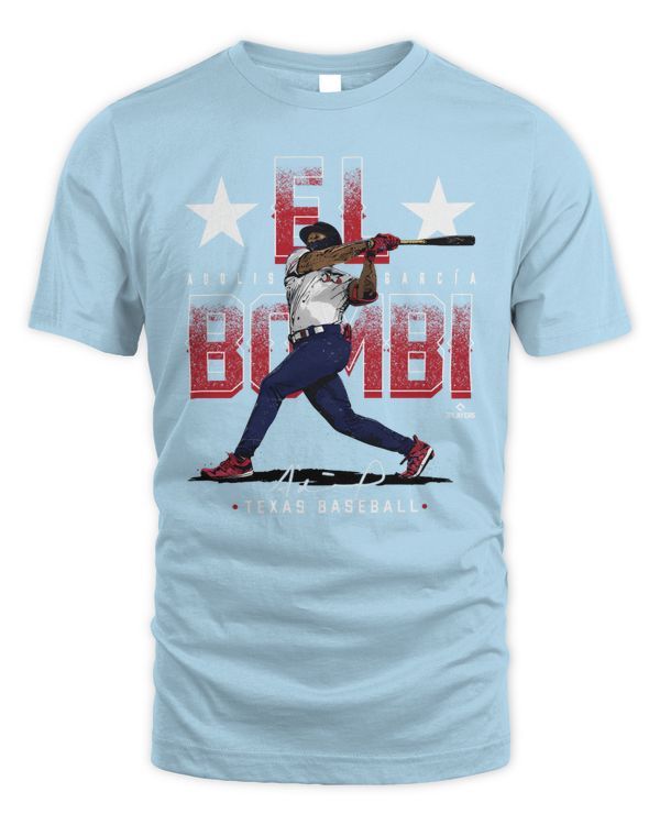 Adolis Garcia Texas Rangers Baseball El Bombi 2023 Shirt
