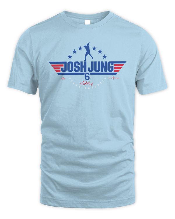 Texas Rangers Baseball #6 Jung Gun T-Shirt