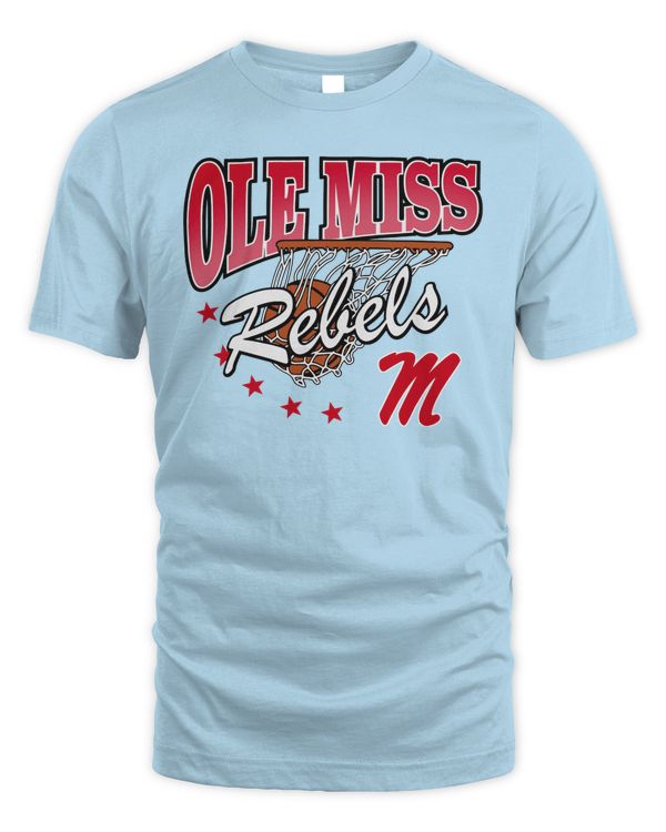 Ole Miss Rebels Classic Hoop 2023 T-Shirt