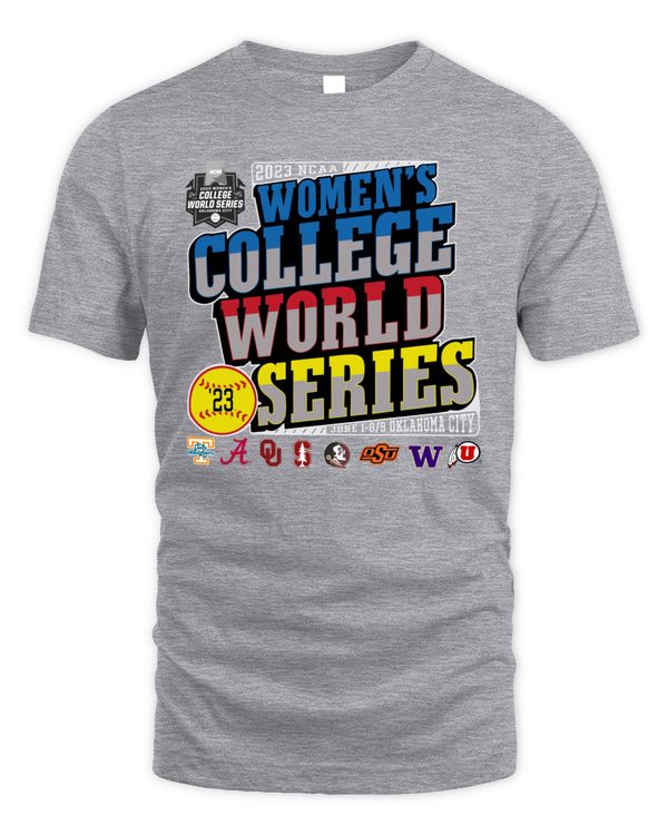 Event1 Team Store Women's College World Series Champion 8 Team Logo Tee