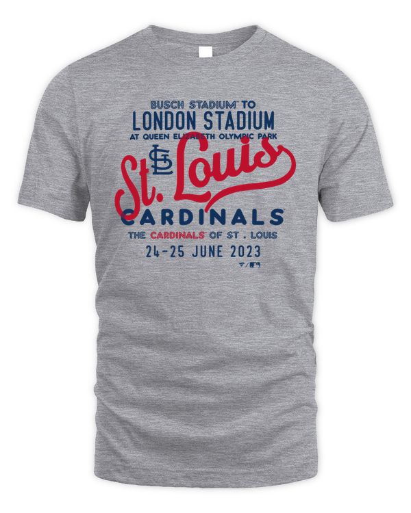 2023 MLB World Tour London Series Stadium St. Louis Cardinals Hoodie Sweatshirt