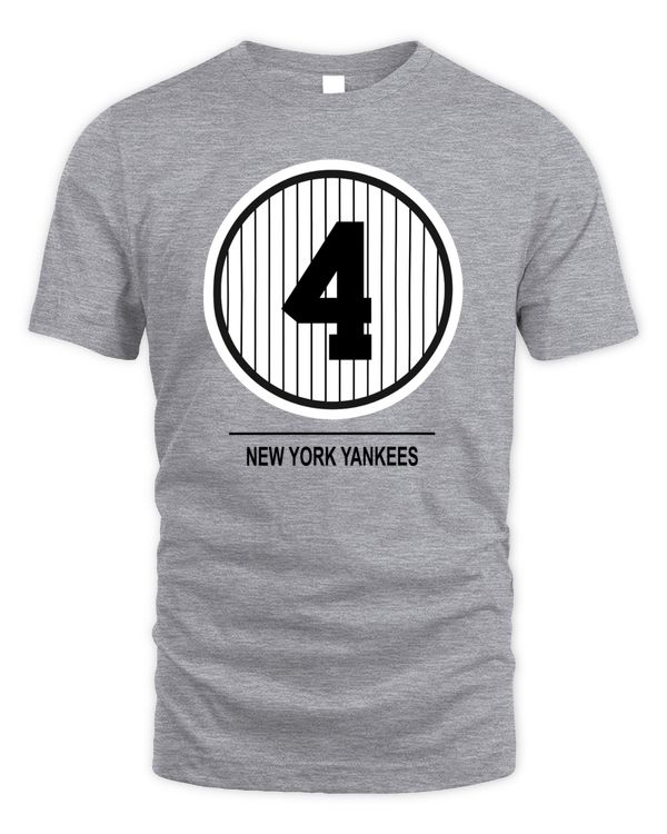 New York Yankees Lou Gehrig Cooperstown Collection Lou Gehrig Day 2023 Retired Number #4 Tee