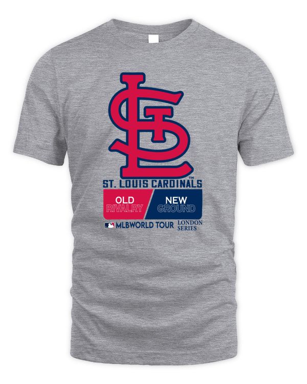 Official St. Louis Cardinals Shop 2023 Mlb World Tour London Series Old Rivalry New Ground Tee