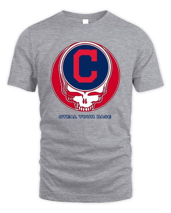 Grateful Dead x Cleveland Guardians Steal Your Base 2023 Shirts