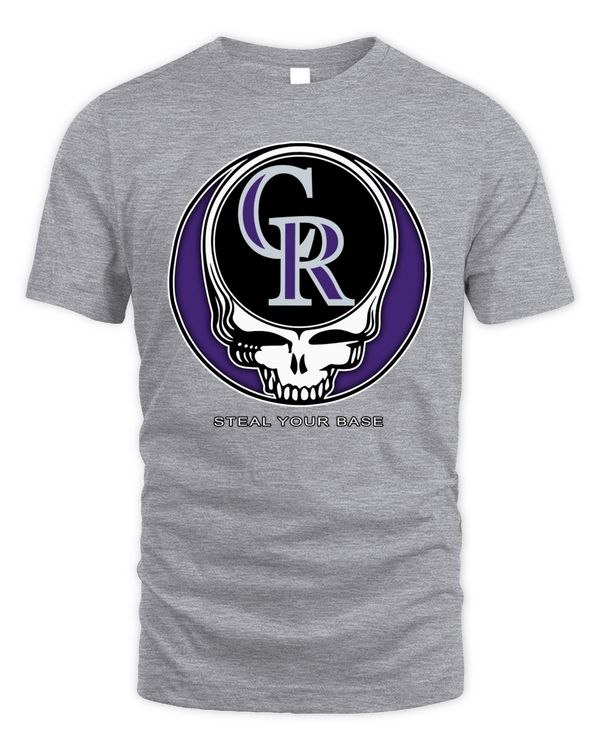 Grateful Dead x Colorado Rockies Steal Your Base 2023 Shirts